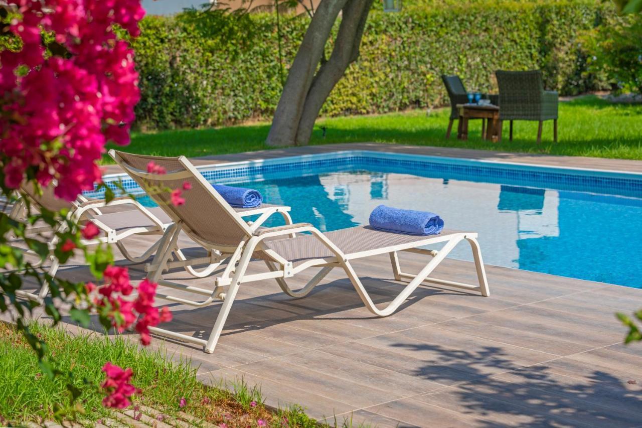 Anna'S Brilliant Villa In Ialysos 외부 사진